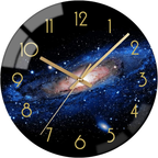 Modern Wall Clock in Galaxy Design