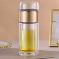 Serenity Brew Dual-Layer Tea Infusion Bottle