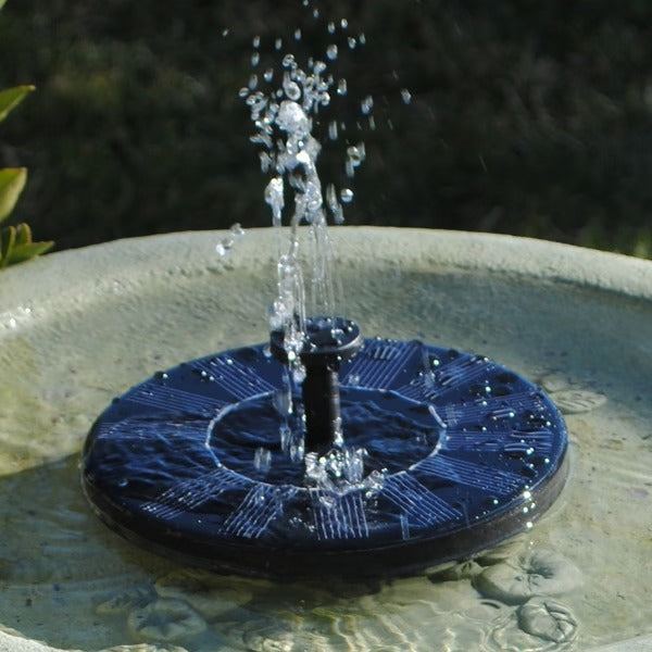 Garden Water Feature Pump Powered by Solar for Outdoor Fountains