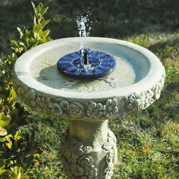 Garden Water Feature Pump Powered by Solar for Outdoor Fountains