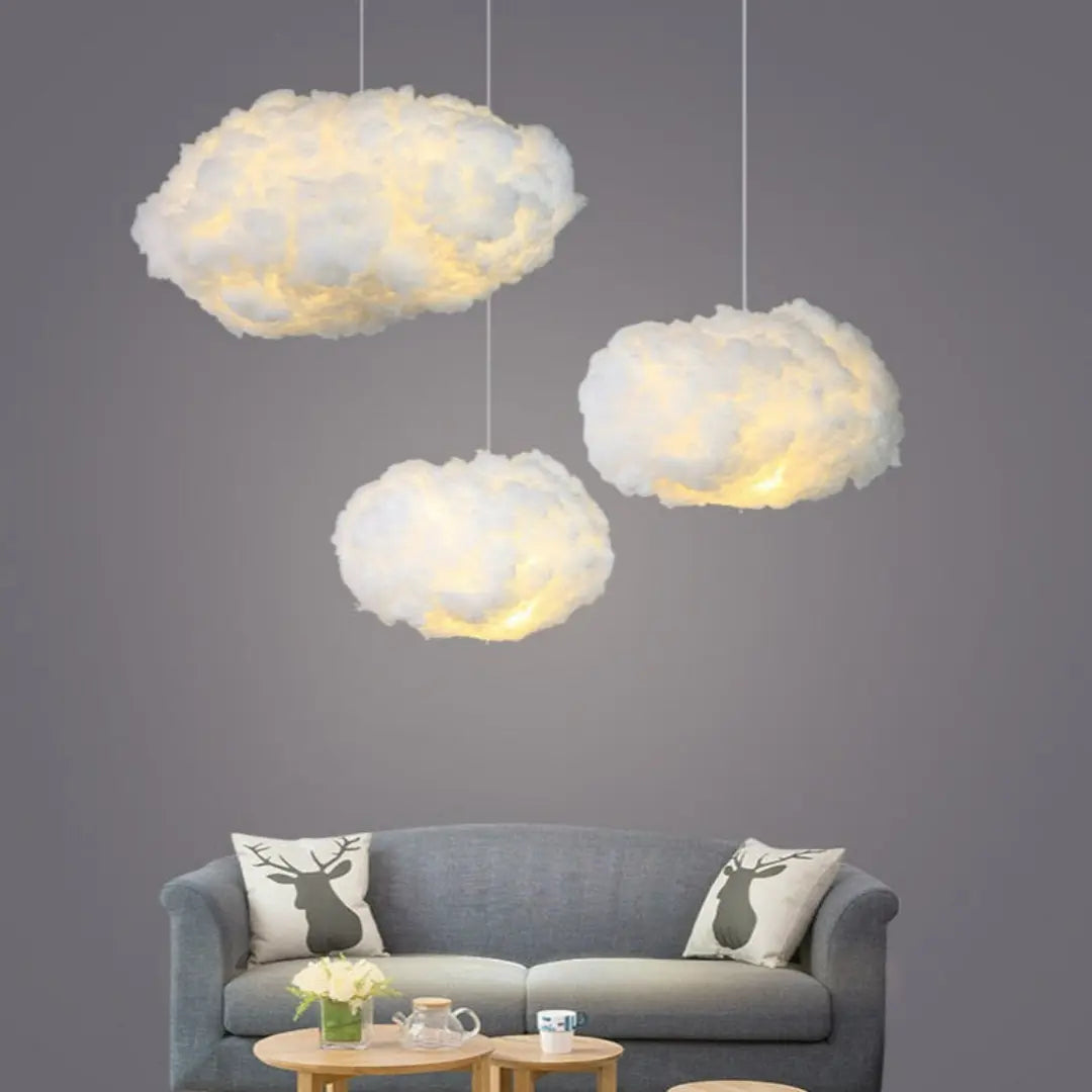 Enchanting Cloud-Inspired Ceiling Pendant Light