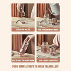 Serenity Brew Dual-Layer Tea Infusion Bottle
