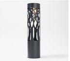 Bronze Metal Cylinder Solar Pathway Light for Garden