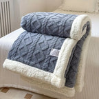 Sherpa Snuggle Blanket – Soft and Warm Throw for Comfort