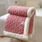 Sherpa Snuggle Blanket – Soft and Warm Throw for Comfort