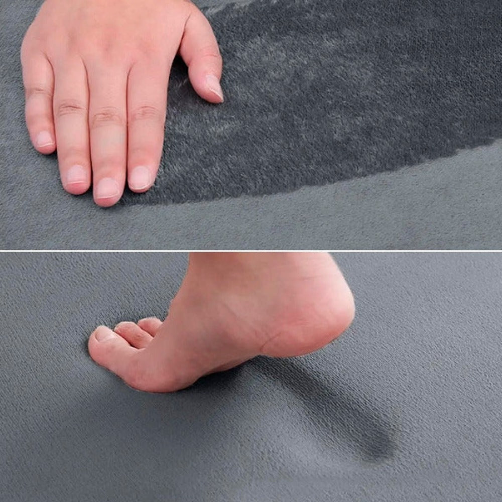 Soft Memory Foam Bath Mat for Comfortable Step