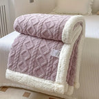 Sherpa Snuggle Blanket – Soft and Warm Throw for Comfort