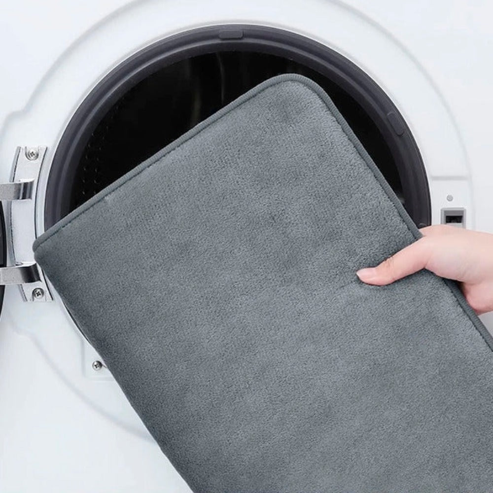 Soft Memory Foam Bath Mat for Comfortable Step