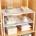 Adjustable Closet Shelf - Increases Your Storage Space