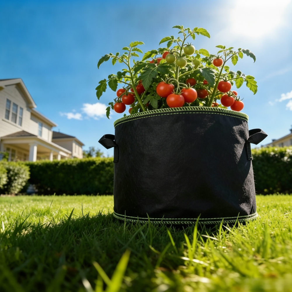 5-Pack of 5-Gallon Fabric Planting Bags