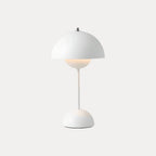 Portable Table Lamp with Rechargeable Dome Shade