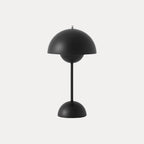 Portable Table Lamp with Rechargeable Dome Shade