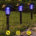 Ground Stake Insect Zapper Powered by Solar Energy
