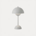 Portable Table Lamp with Rechargeable Dome Shade