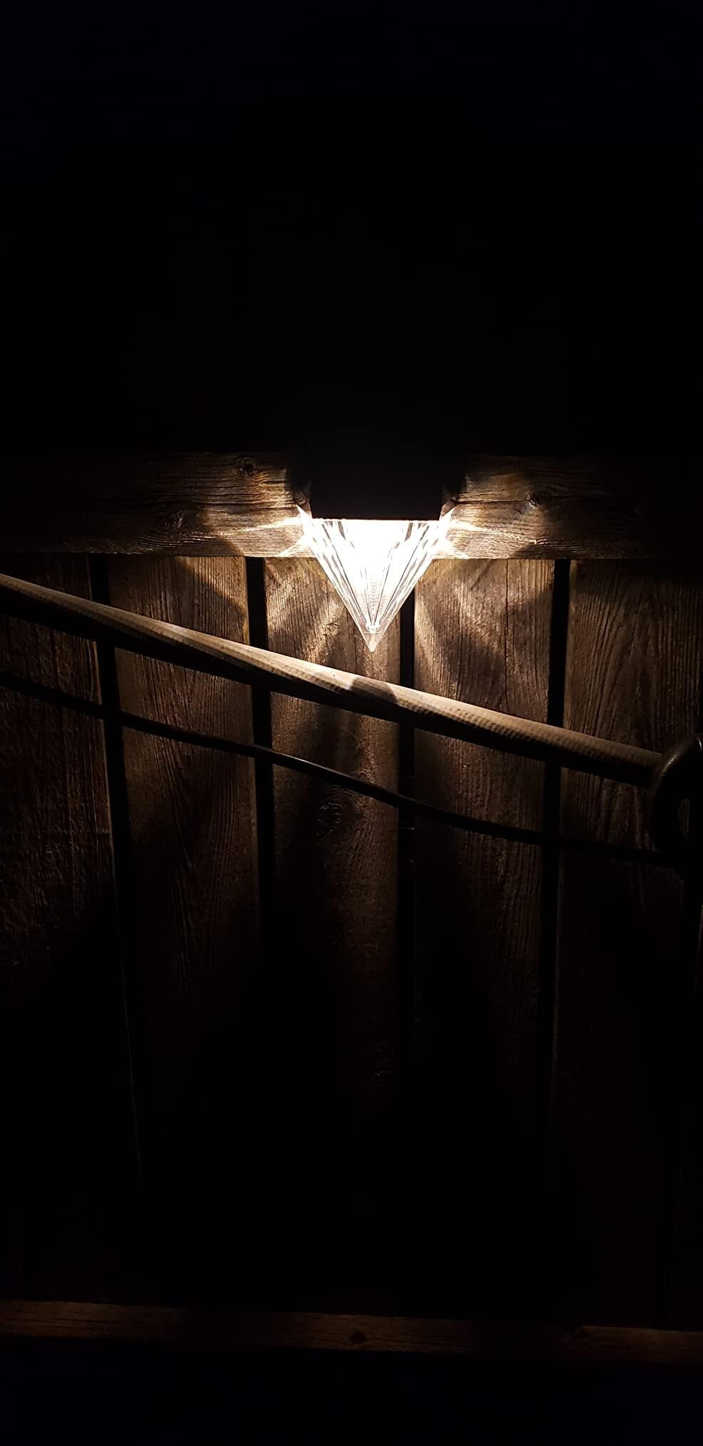 Solar Diamond Lights for Fencing and Staircases