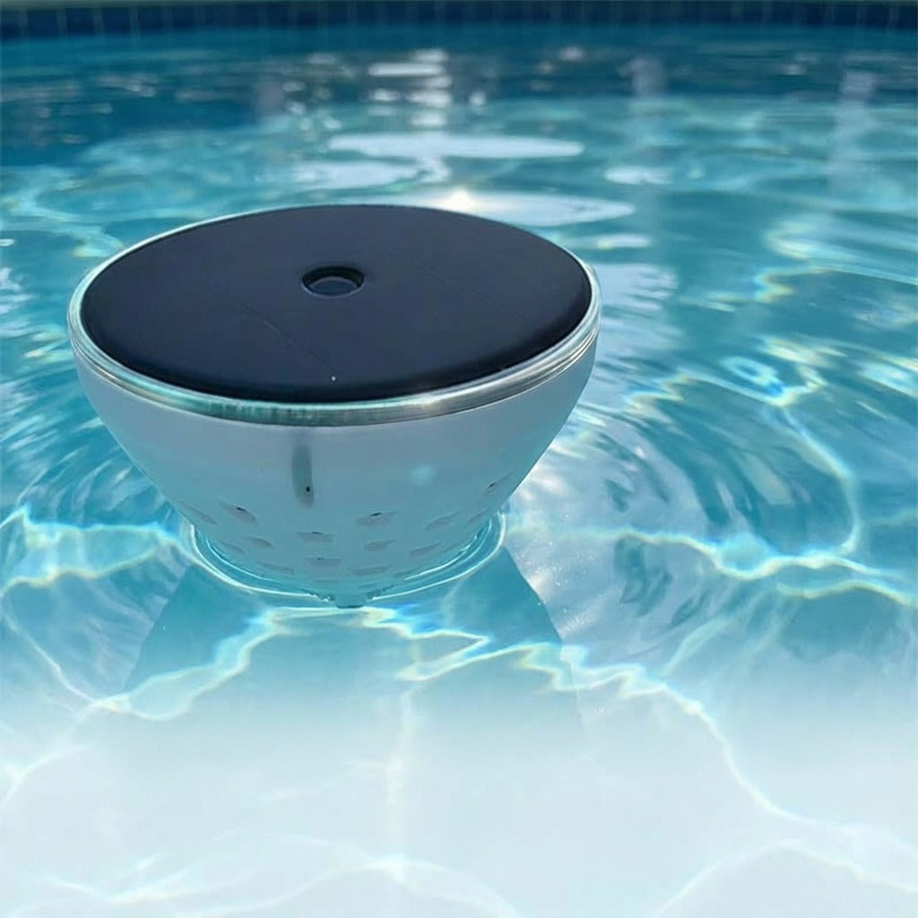 Floating Solar Pool Light with Fish Shadow Projection