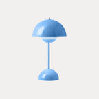 Portable Table Lamp with Rechargeable Dome Shade