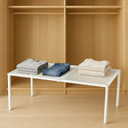 Adjustable Closet Shelf - Increases Your Storage Space