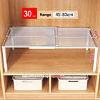 Adjustable Closet Shelf - Increases Your Storage Space