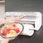 Towel Holder and Magnetic Wrap Dispenser