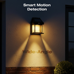 Motion Sensor Wall Light Powered by Solar Energy