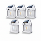 Motion Sensor Wall Light Powered by Solar Energy