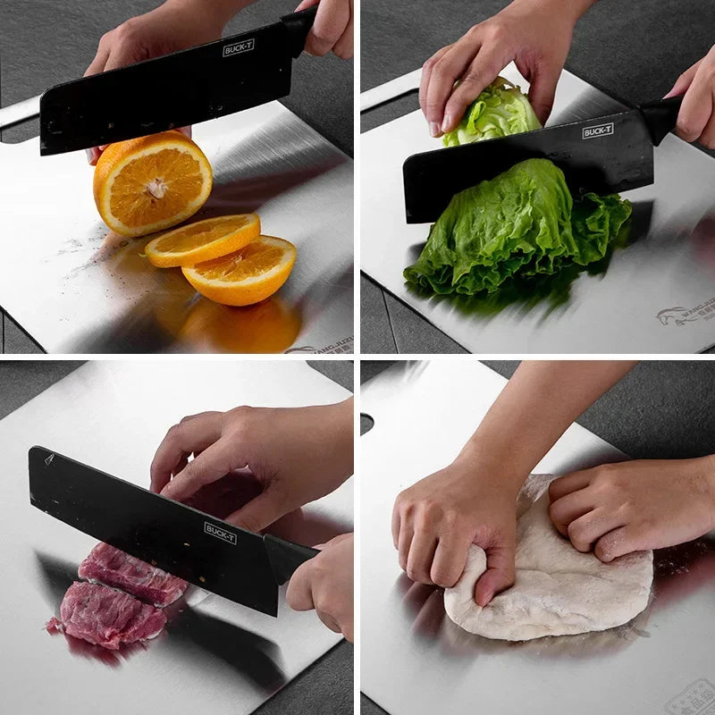 Stainless Steel Cutting Surface – Essential Hygienic Kitchen Board