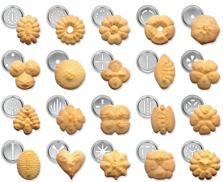 Aluminum Cookie Press Kit – Accurate Baking Tool for Perfect Cookies