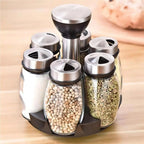 Elegant Swivel Spice Container Collection
