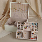 2-Tier Storage Tray for Jewelry Organization - Mother's Day Gift
