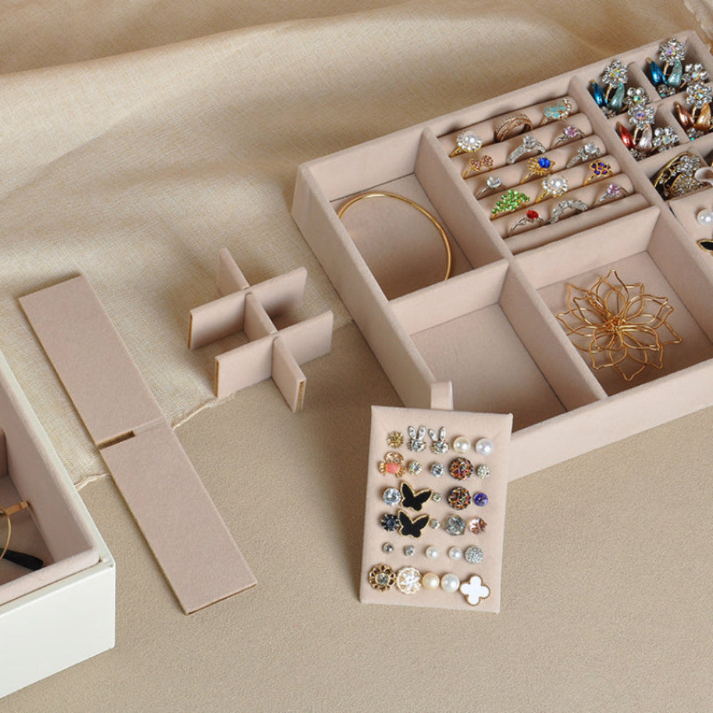 2-Tier Storage Tray for Jewelry Organization - Mother's Day Gift