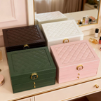 Lockable Storage Case for Jewelry – Organizer Gift for Mother's Day