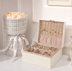2-Tier Storage Tray for Jewelry Organization - Mother's Day Gift