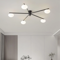 Contemporary Multi-Arm Ceiling Fixture