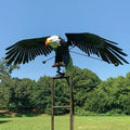 Garden Sculpture of Kinetic Birds