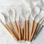 Wooden Handle Kitchen Tool Set