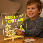 Light Up Writing Tablet for Kids - Reusable LED Drawing Board