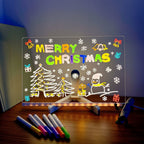 Light Up Writing Tablet for Kids - Reusable LED Drawing Board