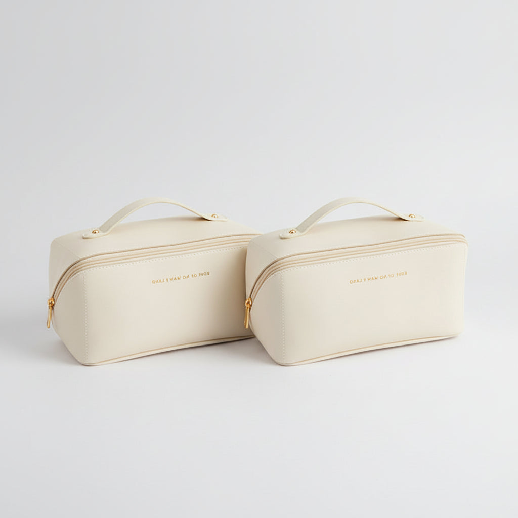 Large Capacity Toiletry Organizer - Travel Cosmetic Bag