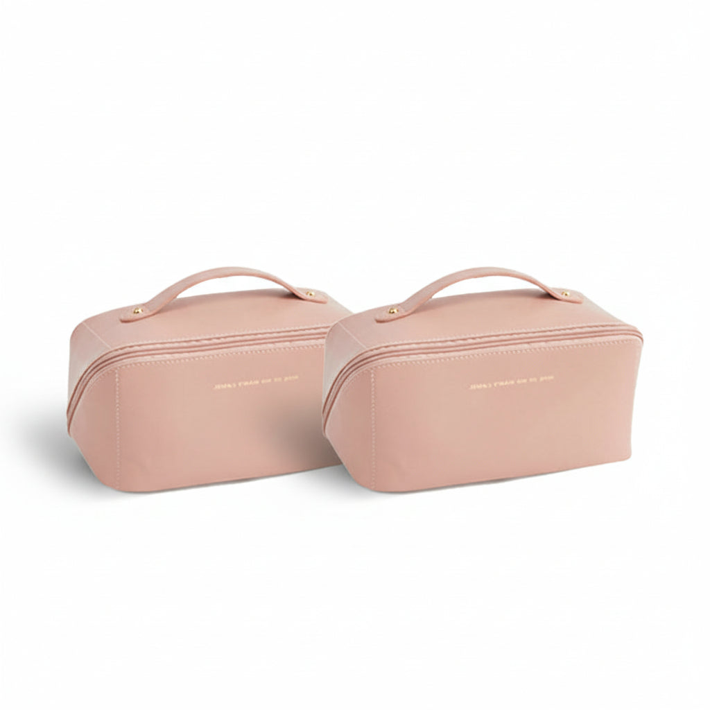 Large Capacity Toiletry Organizer - Travel Cosmetic Bag