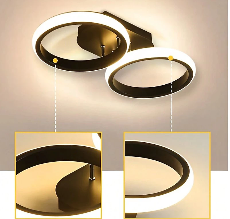 Sleek Contemporary Ceiling Light – Modern LED Fixture