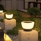 LED Pathway Lamp for Outdoors | Solar-Powered Landing Light