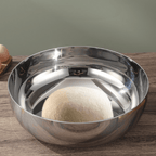 Spacious Mixing Bowl Featuring a Glass Cover