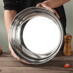 Spacious Mixing Bowl Featuring a Glass Cover