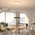 Flush Mount Ceiling Pendant Light with LED Illumination