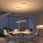 Flush Mount Ceiling Pendant Light with LED Illumination