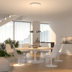 Flush Mount Ceiling Pendant Light with LED Illumination