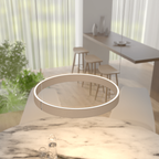 Flush Mount Ceiling Pendant Light with LED Illumination