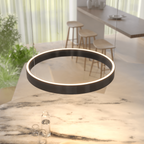 Flush Mount Ceiling Pendant Light with LED Illumination