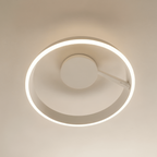 Round Flush Mount Ceiling Light with LED Illumination